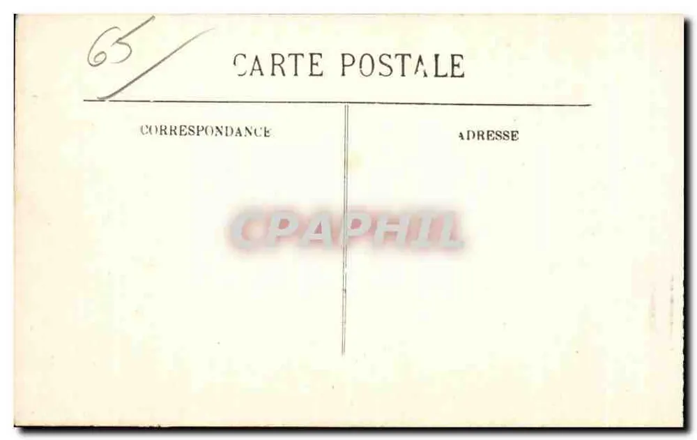 Env. de Cauterets — Traversée d'un Gave — LL. — N° 120 - Verso