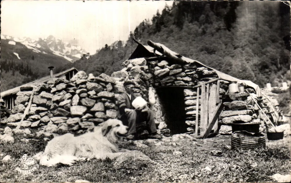 Hütte des Schäfers — Hochgebirge — Edition Chanteclier, Pau - Vorderseite