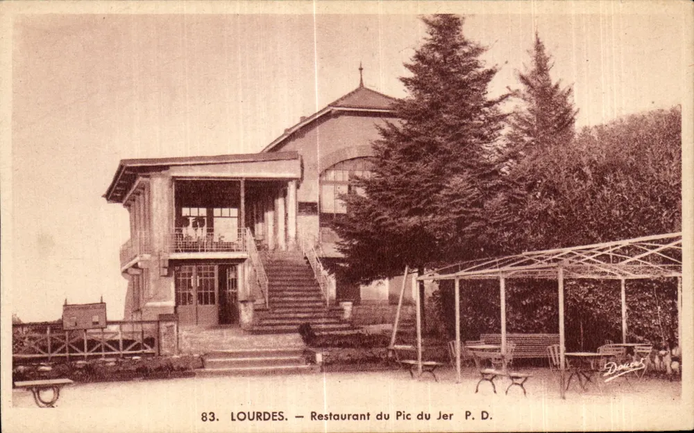 Lourdes — Restaurante do Pic du Jer — P. D. — n°83 - Frente