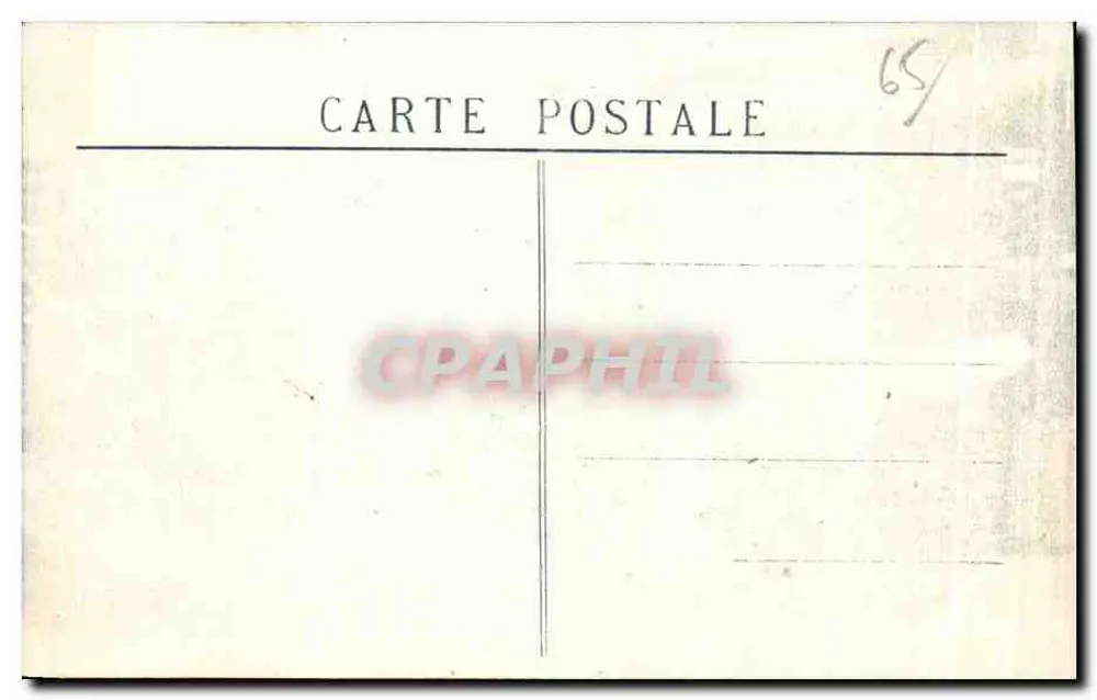 Lourdes — Aankomst van zieken — Uitgave F.V. n°81 - Achterkant