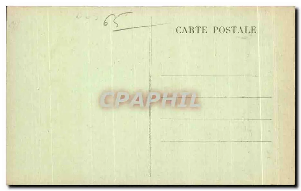 Tarbes — Grande Allée des Gartens Mascey und Pic du Midi (2.877) - Rückseite