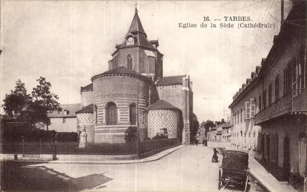Tarbes — Kirche von la Sède (Dom) — n°16 - Vorderseite