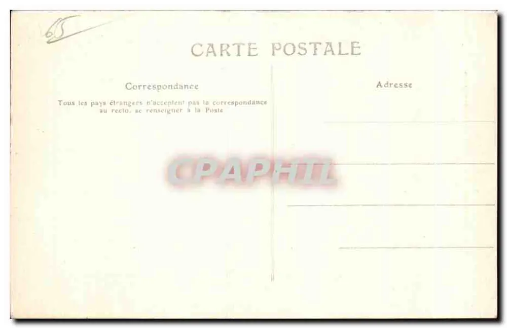 Cauterets - Brücke über den Gave de Lutour und den Ardiden — Die Pyrenäen — n°741 - Rückseite