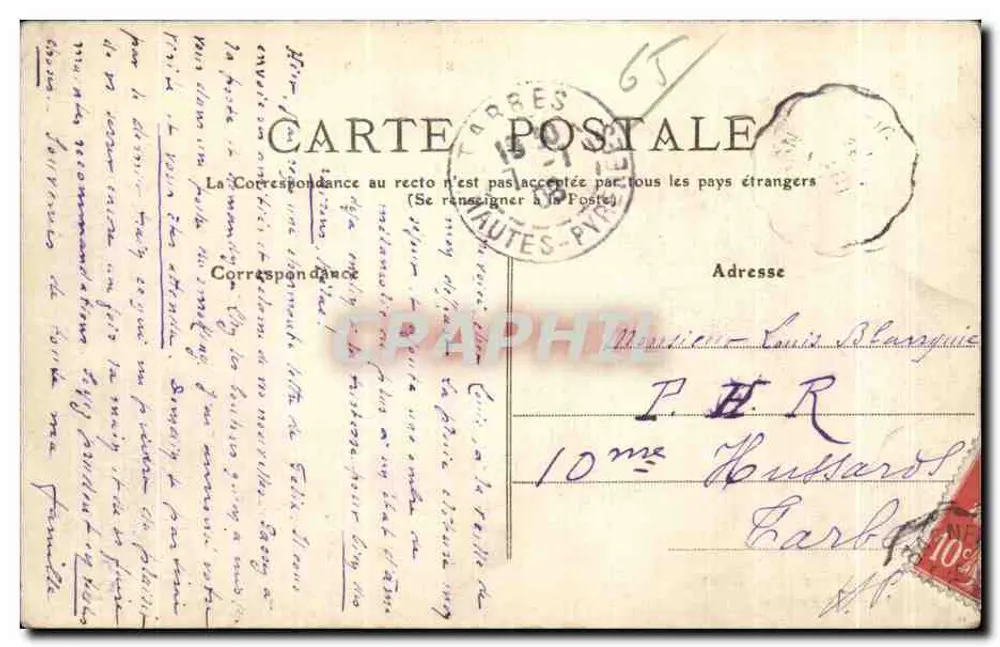 Bagnères-de-Bigorre — Thermes de Salut — Verlag M.T. & Cie - Rückseite