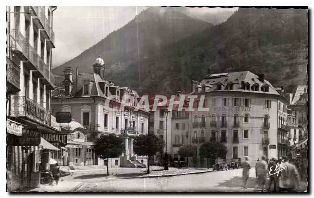 Place Georges-Clemenceau — Cauterets (Hautes-Pyrénées) — Verlag Pyr.-Océan - Toulouse - Vorderseite