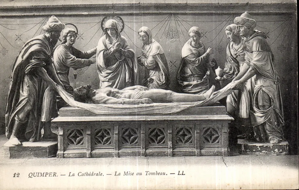 Quimper — Die Kathedrale — Das Begräbnis — LL - Vorderseite