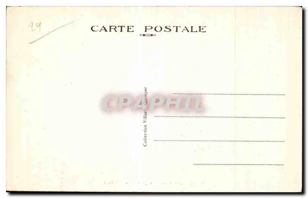 Quimper — Vista geral — L'Evêché - Verso
