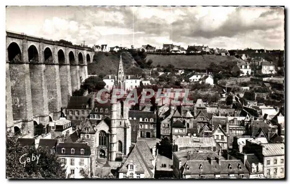 Gaby — Kirche Sainte-Mélanie und der Viadukt — Gaby-Ausgabe - Vorderseite