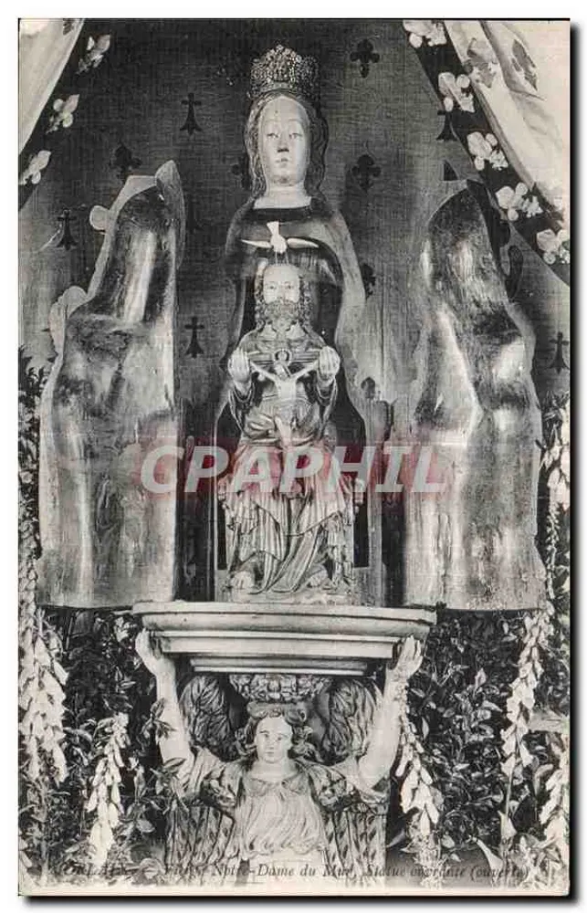 Nossa Senhora do Monte — Estátua ornada (convento) — editor não identificado, n° de série 29 - Frente