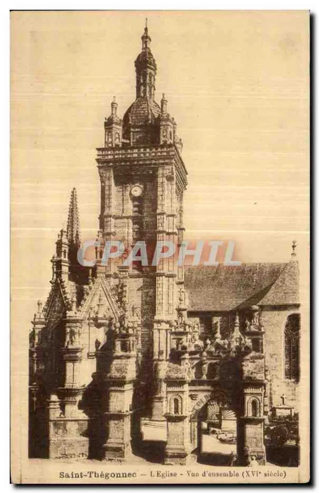 Saint-Thégonnec — Die Kirche — Gesamtansicht (16. Jahrhundert) - Vorderseite