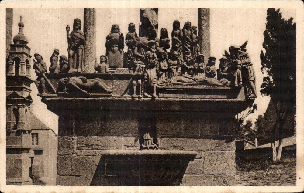 Calvaire de Saint-Thégonnec — Detail der Nordseite — Éditions d'Ad VVON - Vorderseite