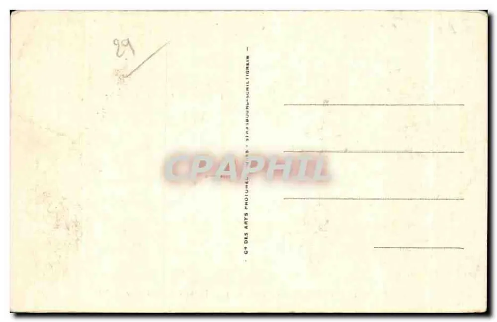 Saint-Thégonnec — Details des Calvariums — Verlag ND. - Rückseite