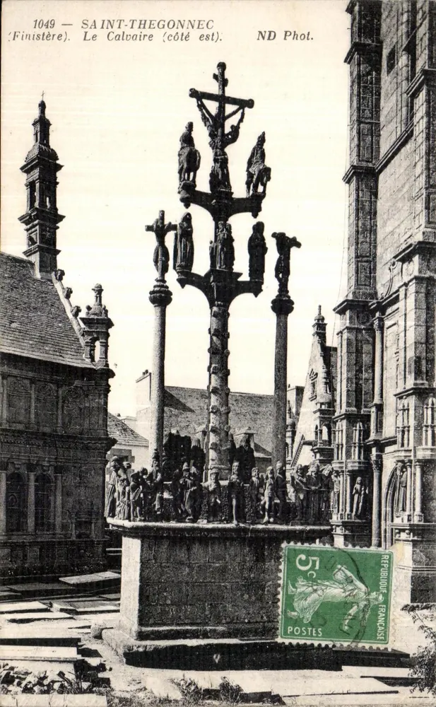 Saint-Thégonnec — Der Calvaire (östlicher Teil) — ND Phot. - Vorderseite