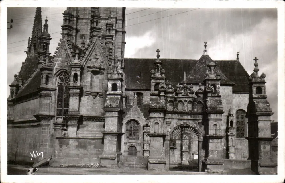 Saint-Thégonnec — Fassade und Portal — Yvon - Vorderseite
