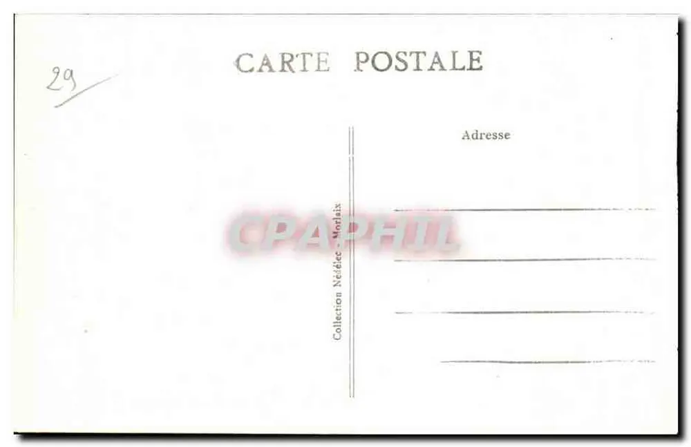 Saint-Thégonnec (Finistère) — O Arco do Triunfo — editor não visível, n° de série 9 - Verso