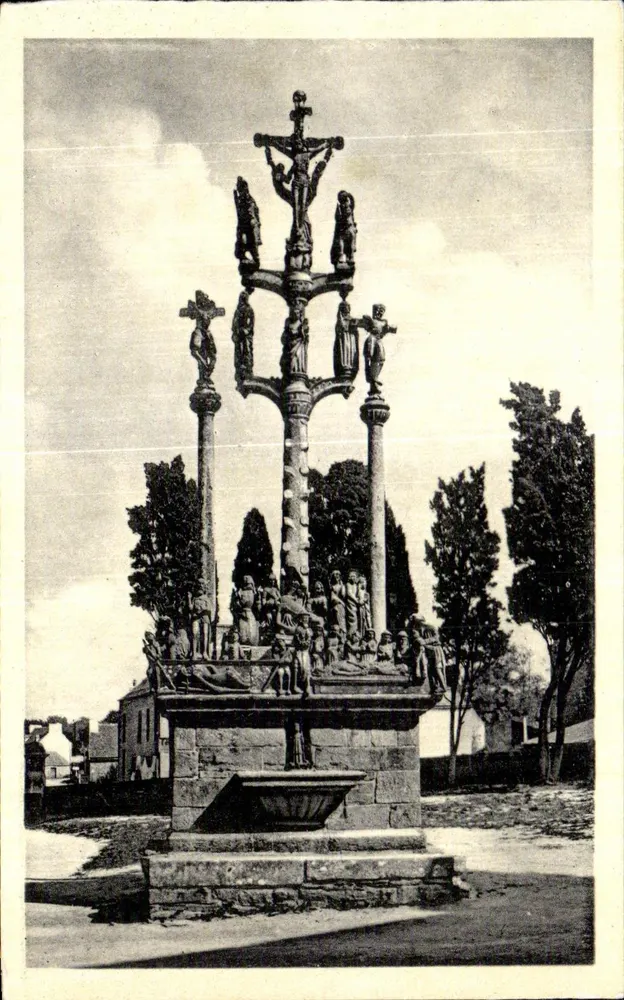 St-Thégonnec — O Calvário (1610) — Les Anies Photodécaliques, Paris - Frente