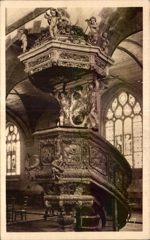 Saint-Thégonnec — Die Kanzel (1683) — Les Éditions d'Art Yvon, Paris - Vorderseite