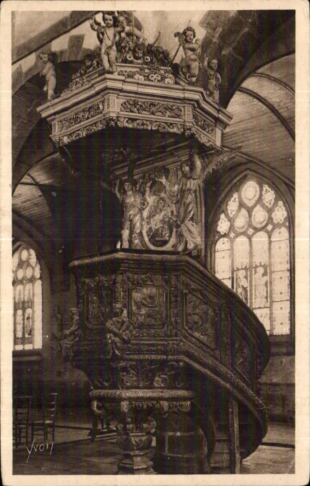St-Thégonnec — La Chaire (1683) — Editions d'Art Yvon, Paris - Vorderseite