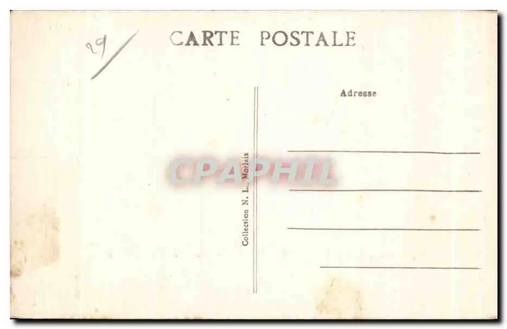 St-Thégonnec (Finistère) — Das Calvarium des 16. Jahrhunderts — unbekannter Verlag, Nr. 5 - Rückseite