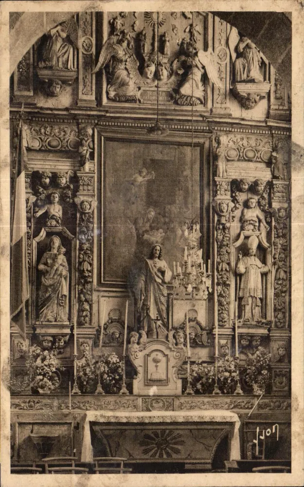 Saint-Thégonnec — Retabel des Altars des Heiligen Herzen (1690-1723) — Les Éditions d'Art Vignon, Paris - Vorderseite