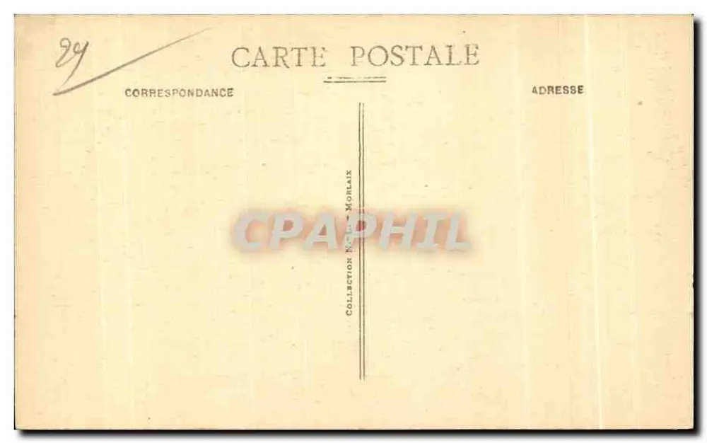 ST-THÉGONNEC (Finistère) — Triptyque da Virgem — Coleção Morlaix - Verso