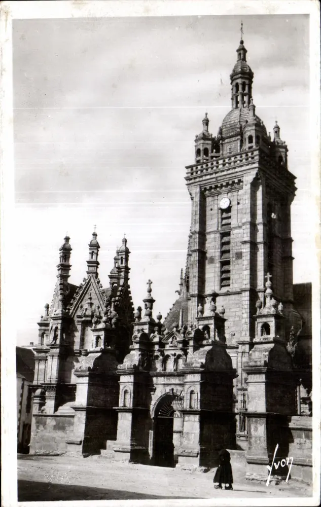 Saint-Thégonnec — Die Kirche (16. Jahrhundert) — Éditions d'Art 'YVON' - Vorderseite