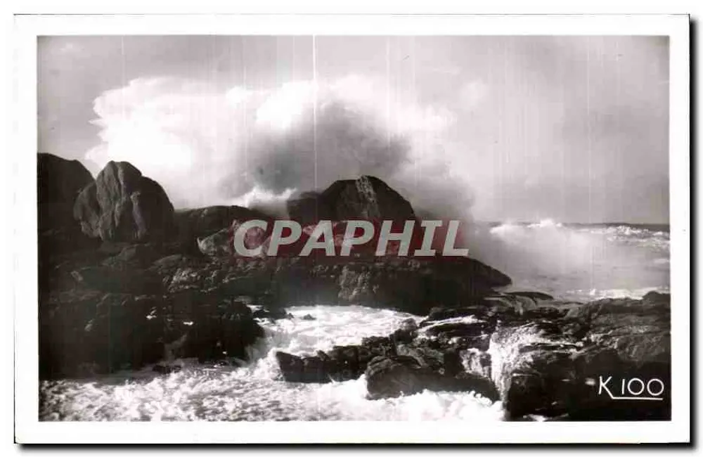 Wellen auf Tai-Ifern — Penmarch - St-Guénolé (Finistère) — Edition Cassan - Vorderseite