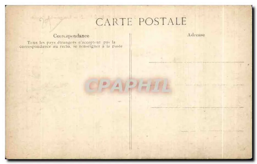 Saint-Guénolé — Die großen Klippen — Bretagne, Verlag La Bretagne, Nr. 5.6 - Rückseite