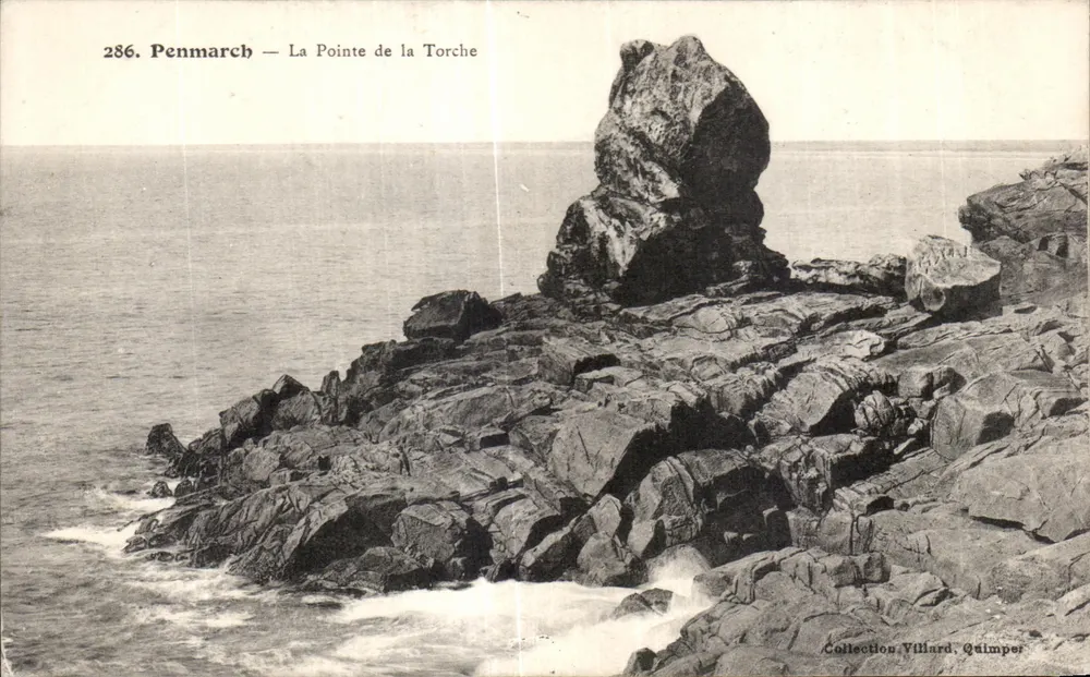 Penmarch — De Punta van de Torche — Collectie Villard, Quimper - Voorkant