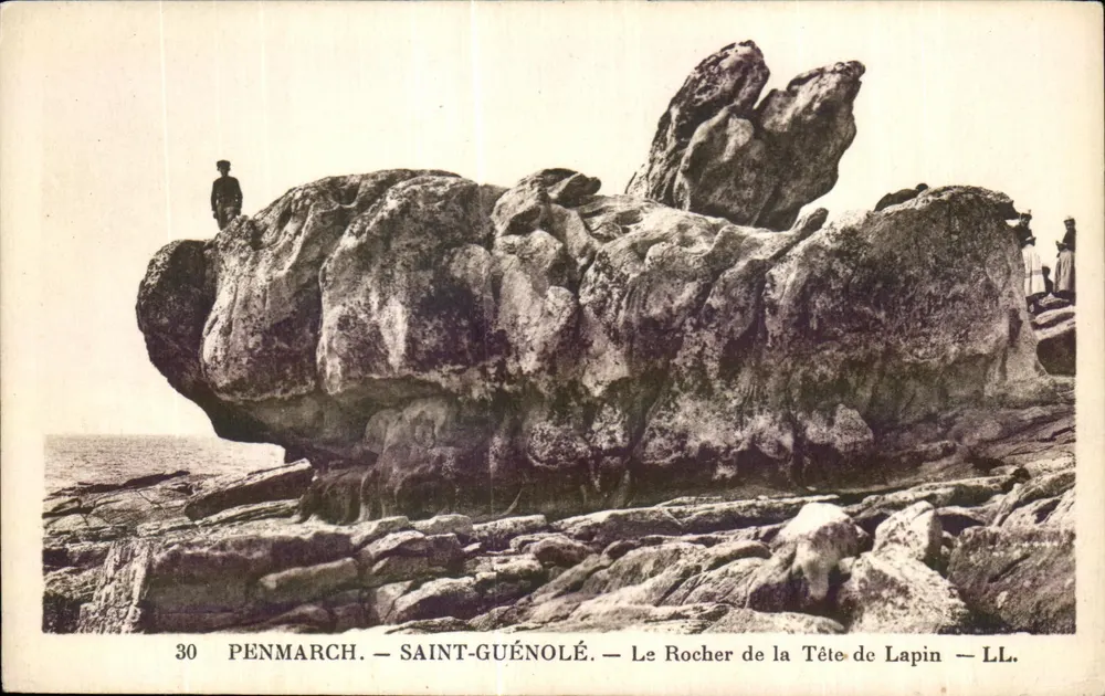 Penmarc'h - Saint-Guénolé - Der Felsen des Hasenkopfes — LL. — Nr. 30 - Vorderseite