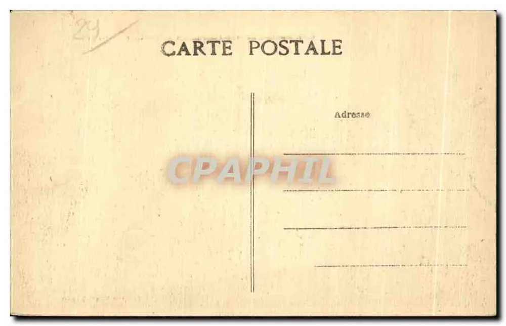 Saint-Guénolé-Penmarch — Allgemeine Ansicht der Felsen — Nr. 6617 - Rückseite