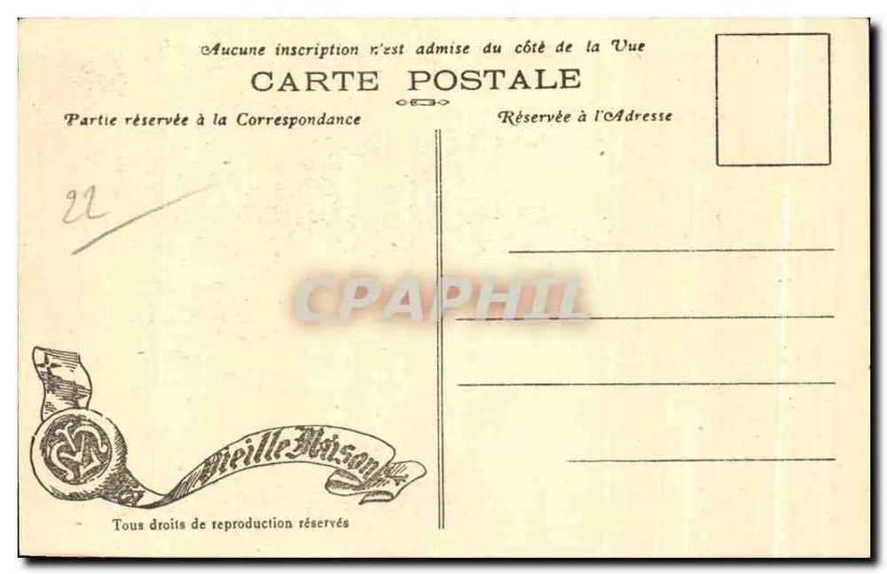 Dinan — Chefe de São Salvador — Foto R. Binet, St-Brieuc - Verso