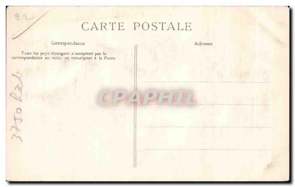 Dinan — Castelo da Duquesa Ana — Cote d’Emeraude, série 3304 - Verso