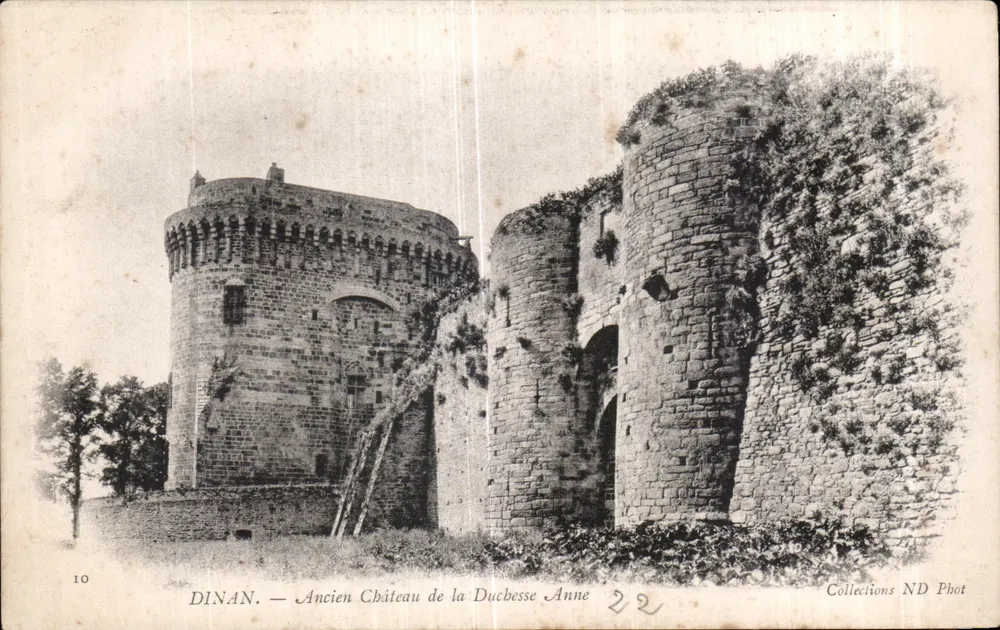 Dinan — Altes Schloss der Herzogin Anne — Collections ND Phot - Vorderseite