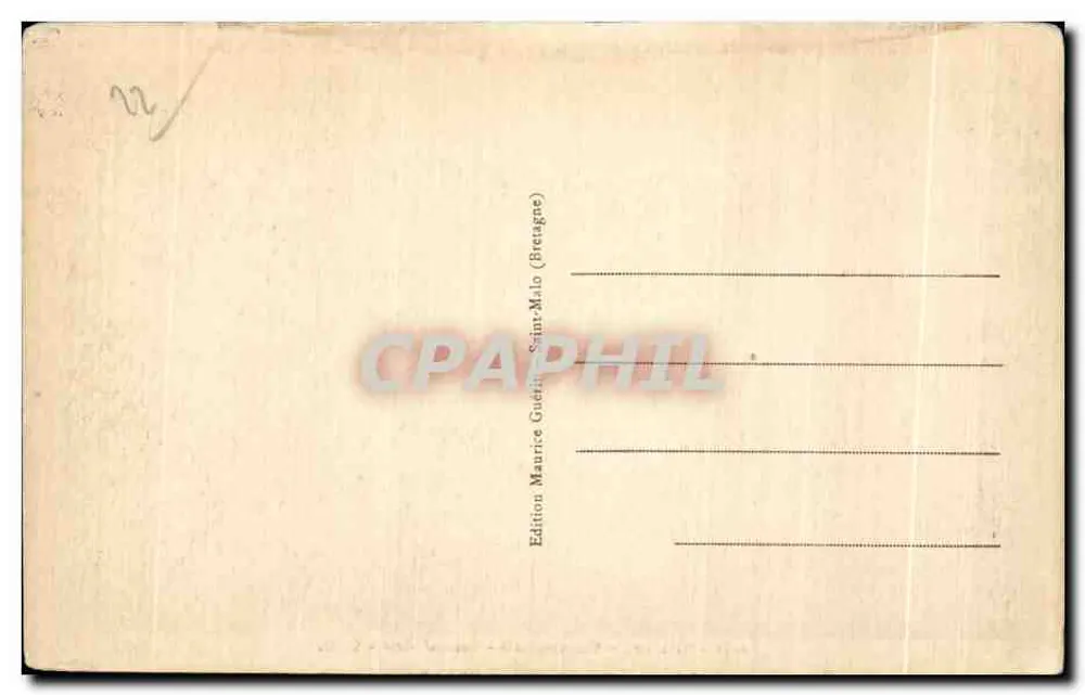 Dinan — Vista Geral — G.M. — n°1451 - Verso