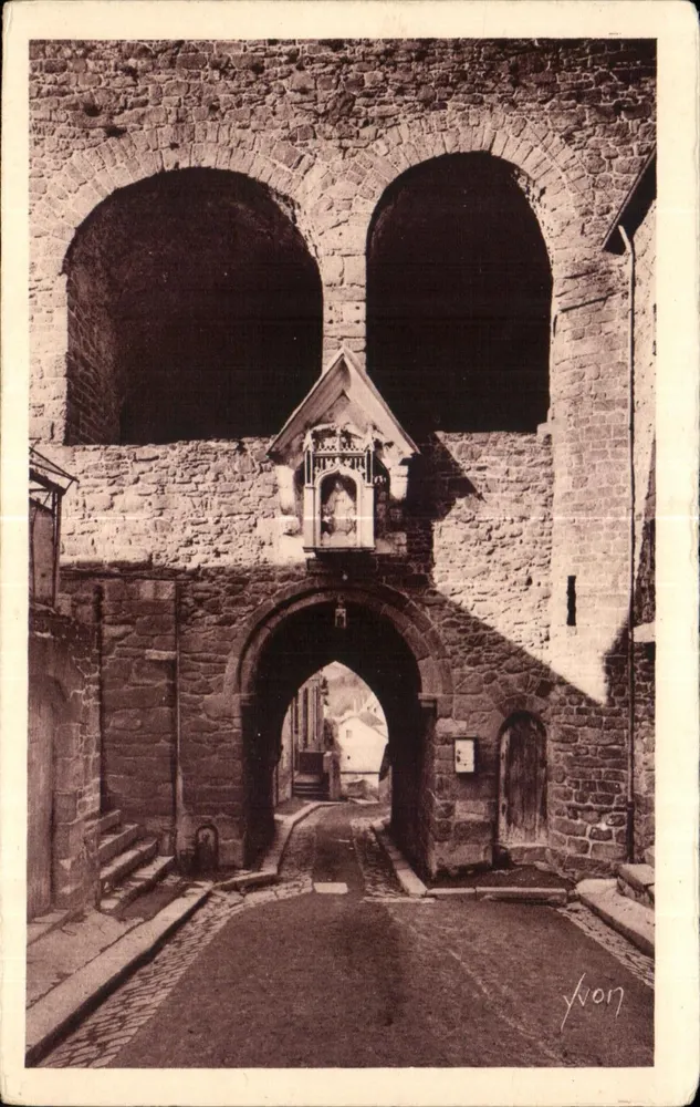 Porta do Jersual — Dinan (C.-du-N.) — Les Éditions d'Art Vivon, Paris - Frente