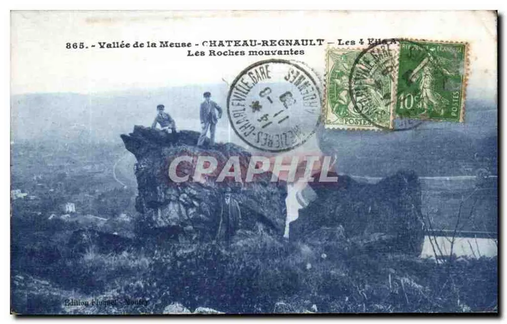 Tal der Meuse - CHATEAU-REGNAULT - Die 4 Etagen - Die Beweglichen Felsen — Ausgabe Flageol - Montreuil - Vorderseite