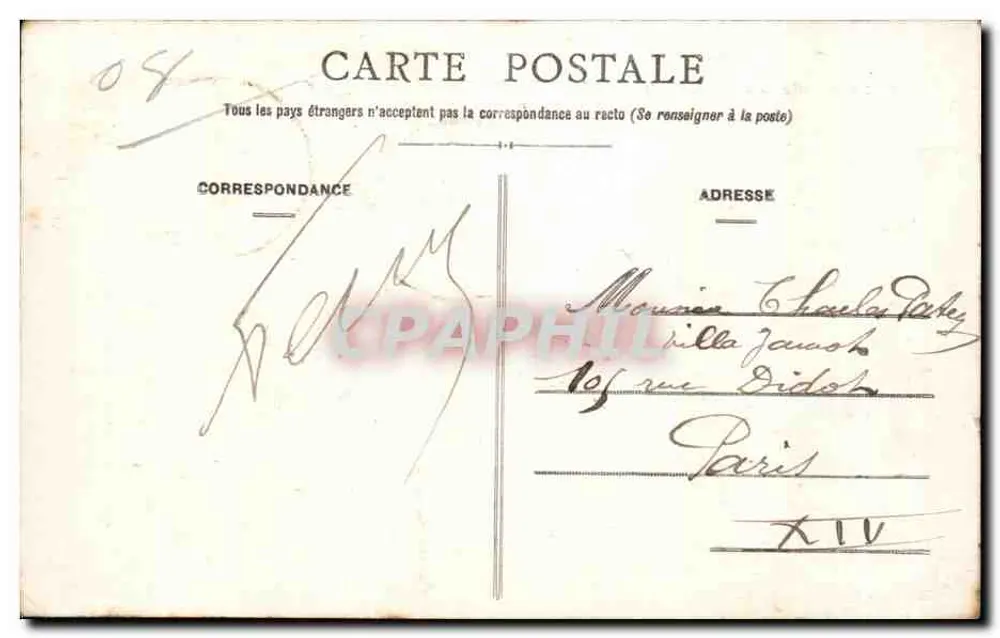 Tal der Meuse - CHATEAU-REGNAULT - Die 4 Etagen - Die Beweglichen Felsen — Ausgabe Flageol - Montreuil - Rückseite