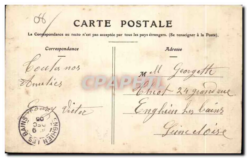 Château-Renault — Eines der vier Rias Aymon — Verleger Aymon - Rückseite