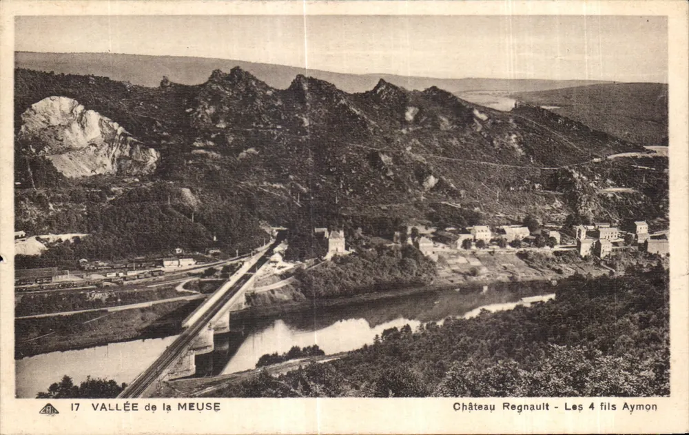 Tal der Meuse — Schloss Regnault - Die vier Söhne Aymons — Les Arts Photographiques de Strasbourg-Schiltigheim - Vorderseite