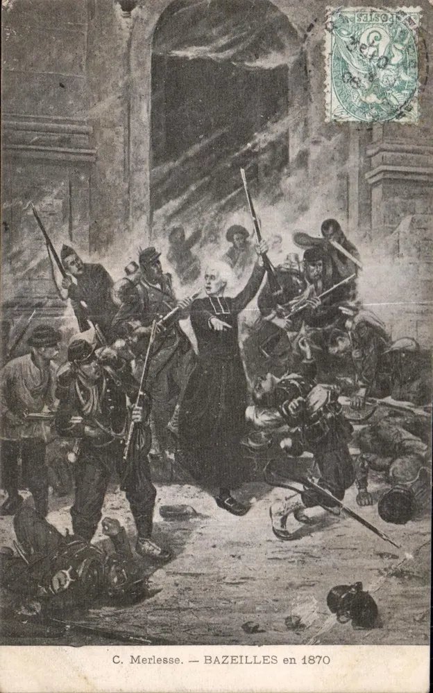 Bazeilles 1870 — Schlacht — C. Merlesse - Vorderseite