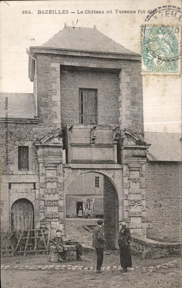 Bazeilles — Das Schloss, in dem Turenne aufwuchs — Suzaine-Pierson, Sedan, n°164 - Vorderseite