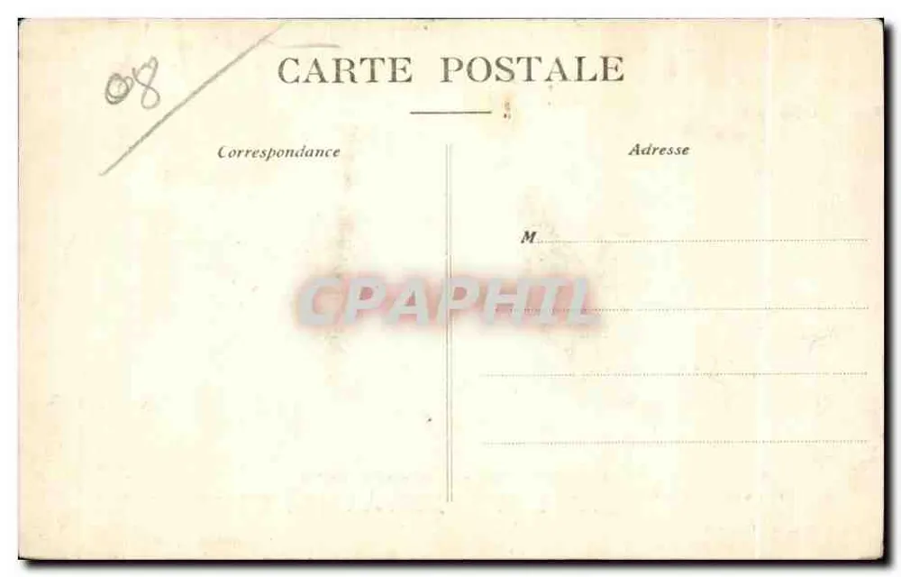 Bazeilles — Haus der Letzten Patronen — J. Winling, Verlag, Charleville - Rückseite