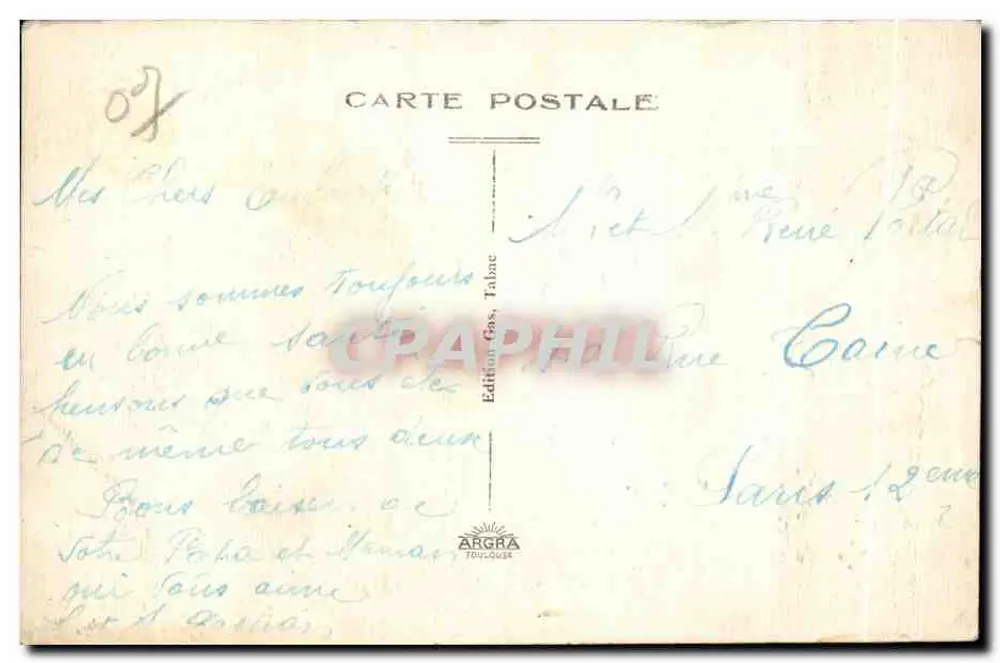 Viviers (Ardèche) — Un côté de la Cathédrale — Édition Gas, Talbac - Rückseite