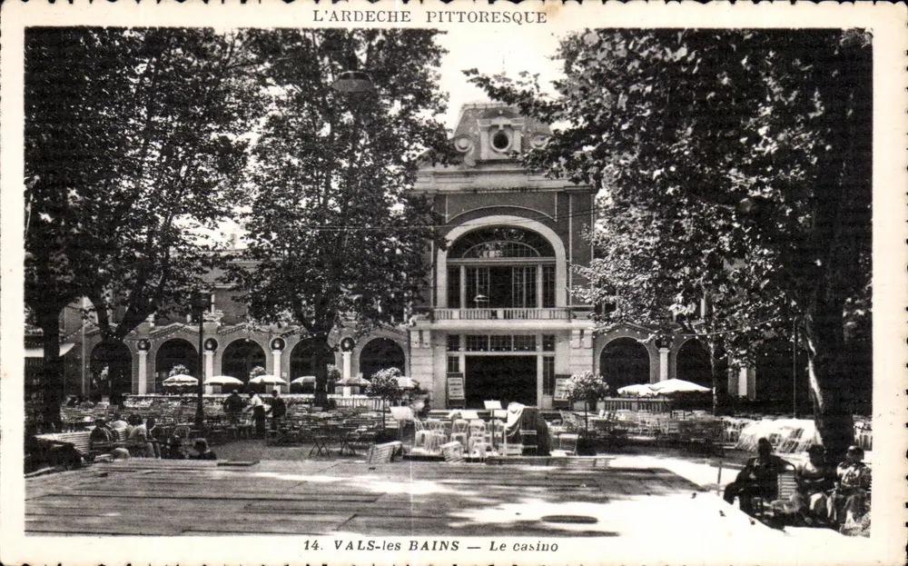 Vals-les-Bains — Das Casino — L'Ardeche pittoresque - Vorderseite