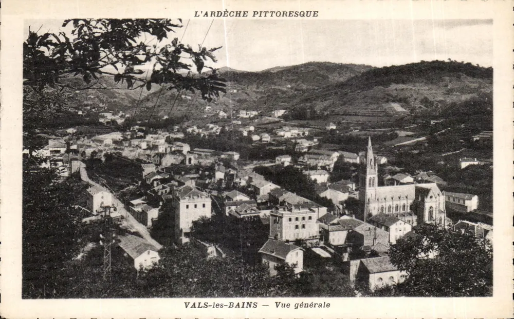 Vals-les-Bains — Allgemeine Ansicht — L'Ardèche pittoresque - Vorderseite