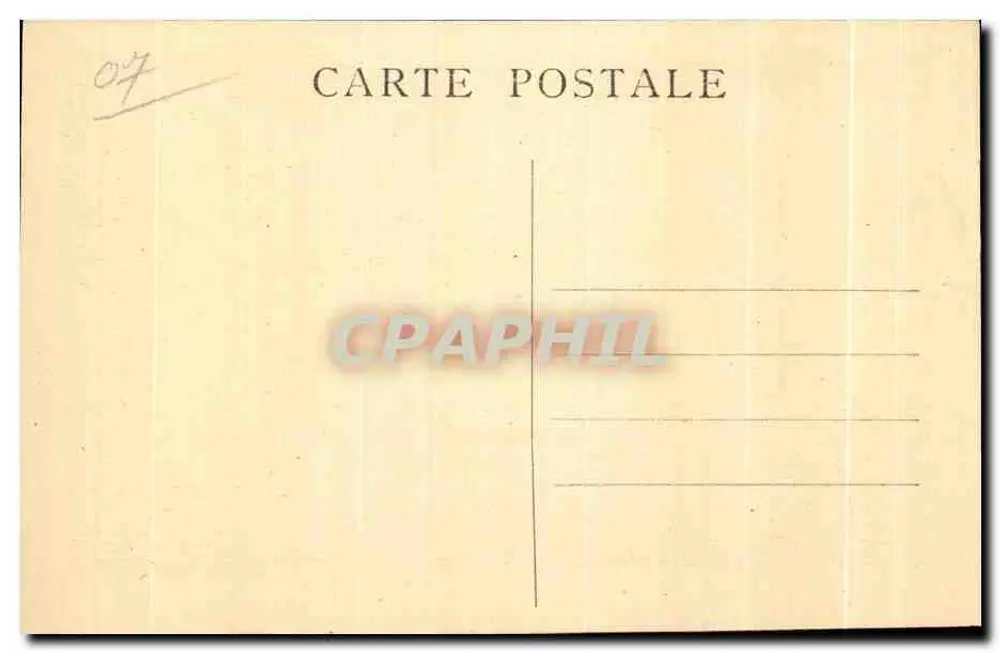VALS-les-BAINS — Pavilhão, Fonte Saint-Jean — Edição Martin, Vals - Verso
