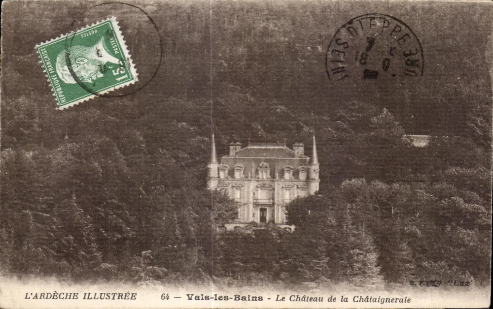 Yais-les-Bains — Schloss Châtaigneraie — L'Ardèche Illustrée n°64 - Vorderseite