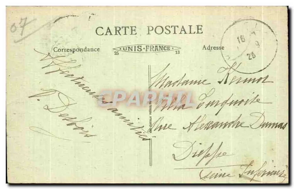 Yais-les-Bains — Schloss Châtaigneraie — L'Ardèche Illustrée n°64 - Rückseite