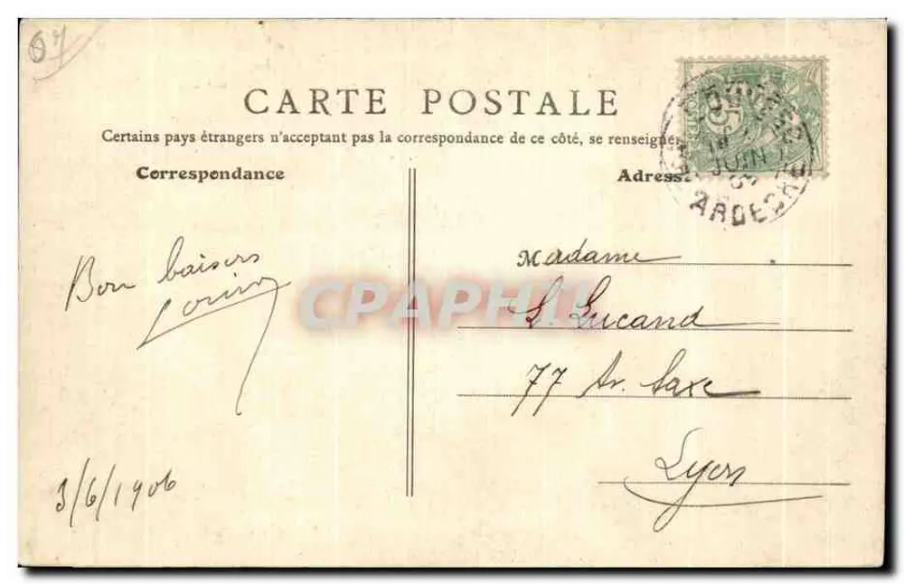Das Grab des hl. François Régis in der Basilika — La Louvesc — Phototypie Hailler, n°57 - Rückseite